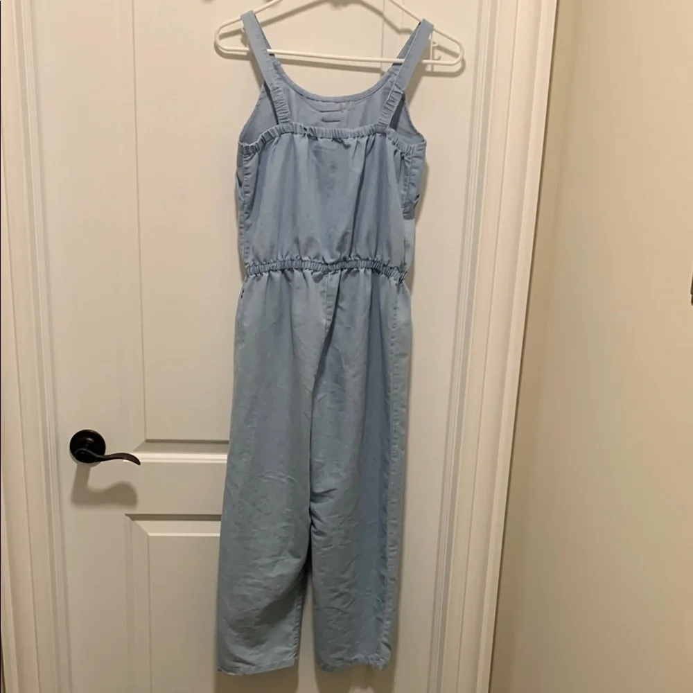 Comfortable Stylish Nautica Light Blue Girl’s Sleeveless Jumpsuit. Size:12/14 - Picture 6 of 8